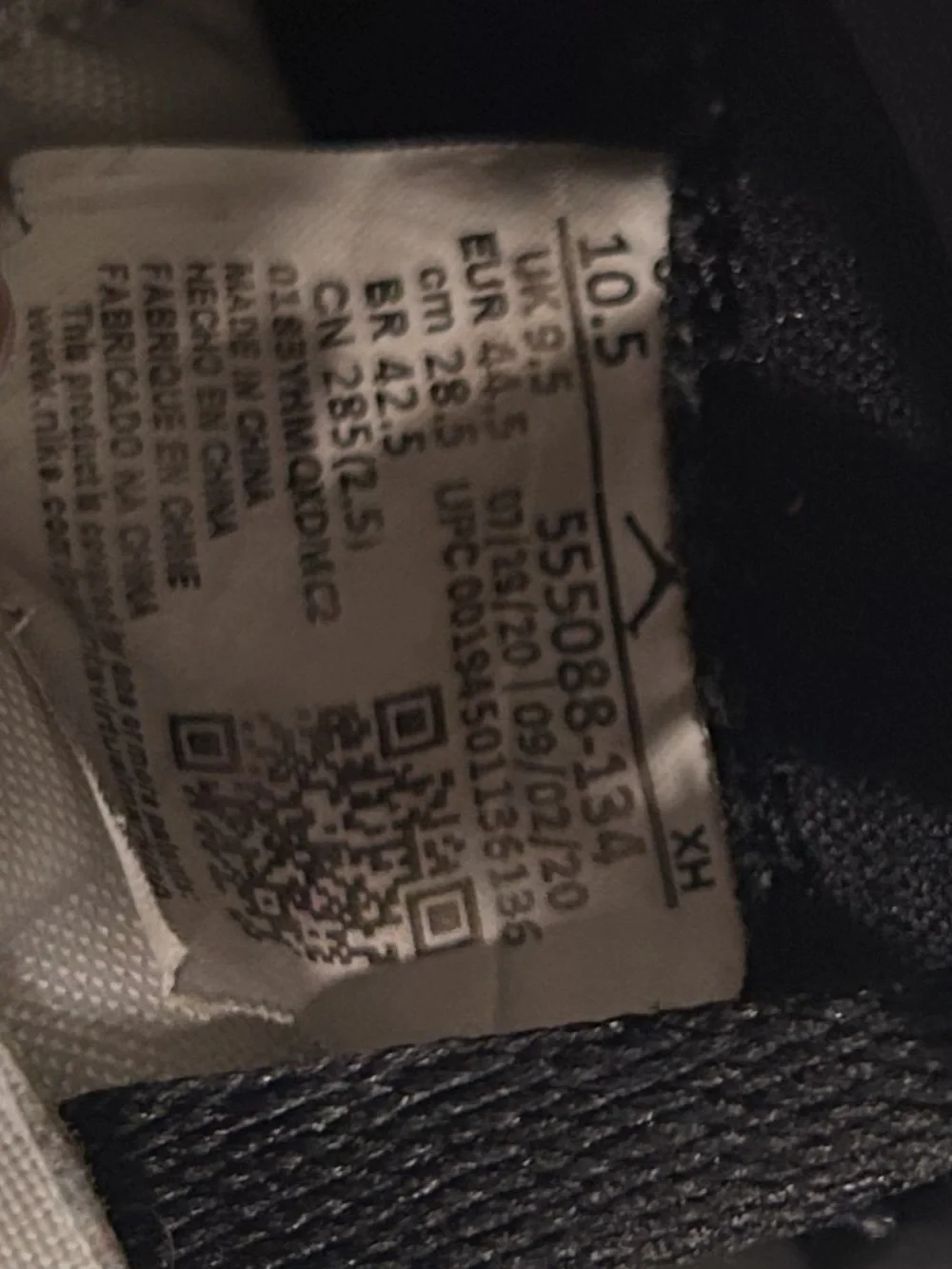 Jordan Air Jordan 1 Retro High OG White, Light Blue & Black